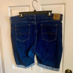 Denizen Levi's Blue Denim Bermuda  Shorts